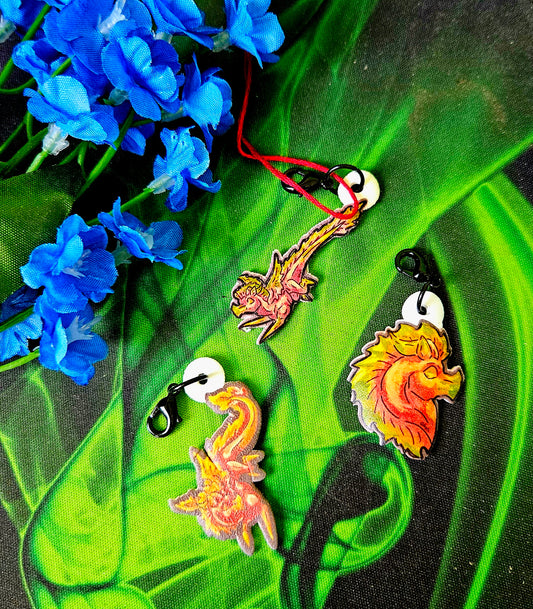 Minis Fire Dragon Multi-Pack Charms