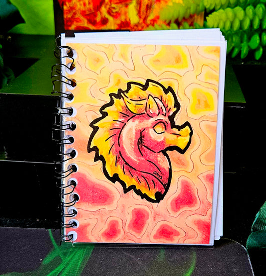 Super Cutesy Clover the Hedgehog Mini Blank Sketchbook