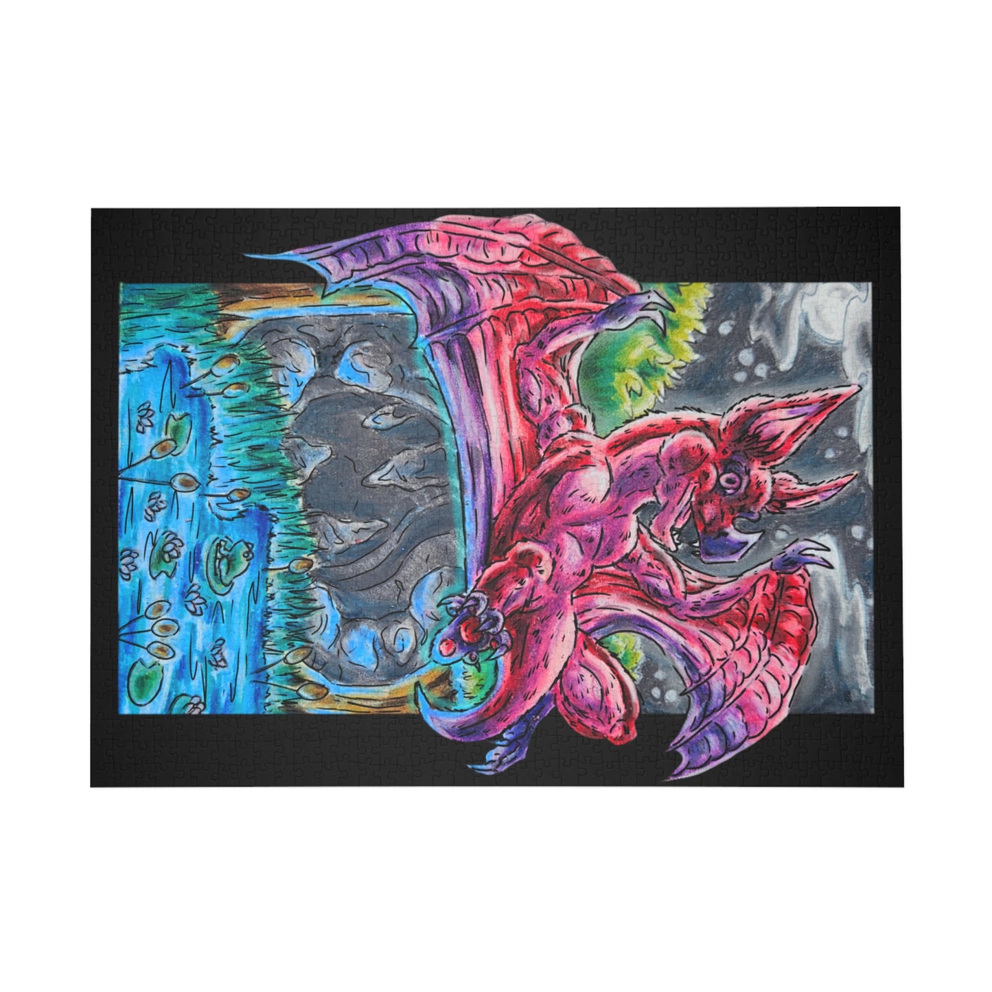 Myra the Bat 1000-Piece Puzzle