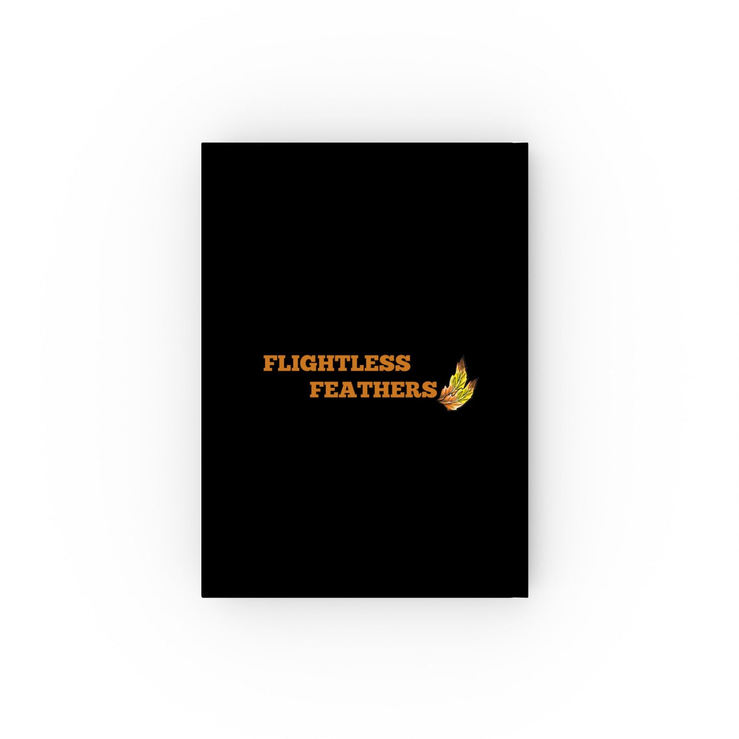 Caena the Raptor Flightless Feathers Hard Backed Journal