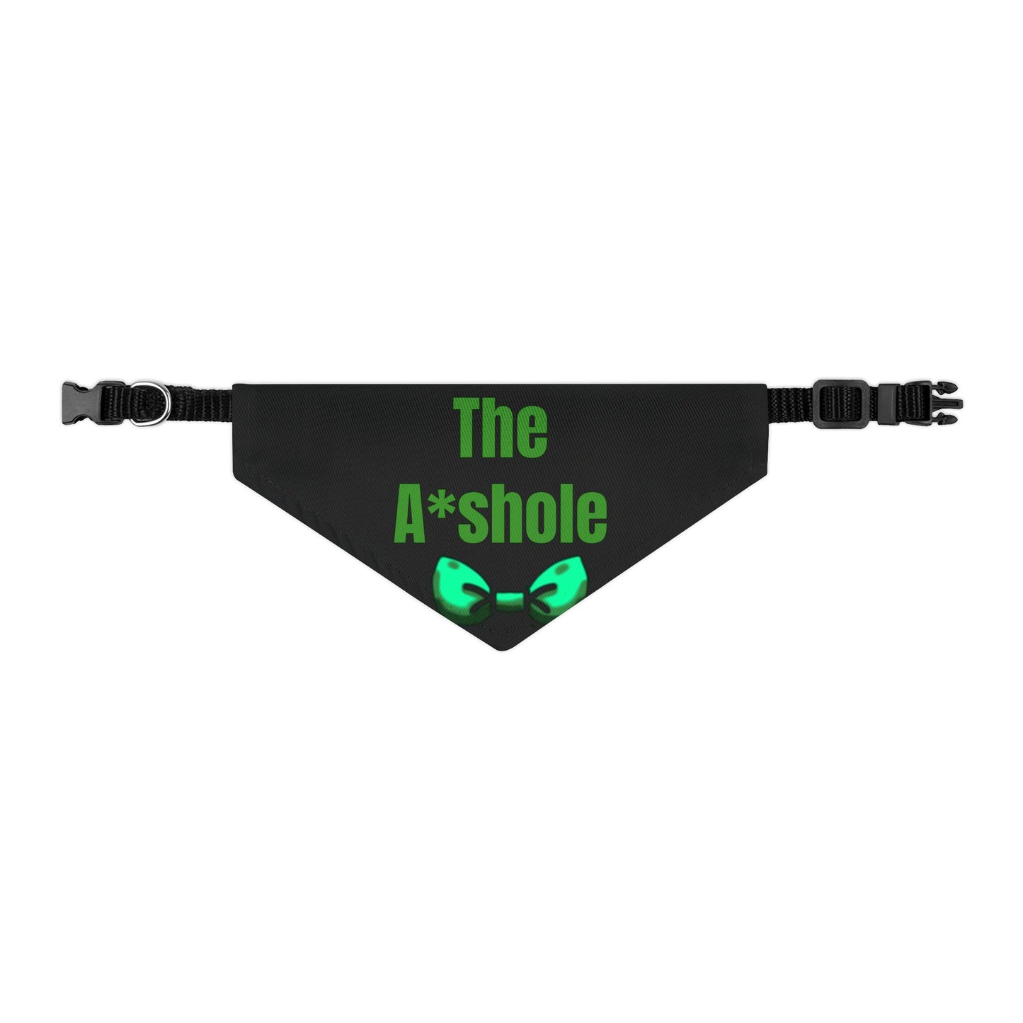 The A*shole Pet Collar - Funny Dog or Cat Bandana - Boy