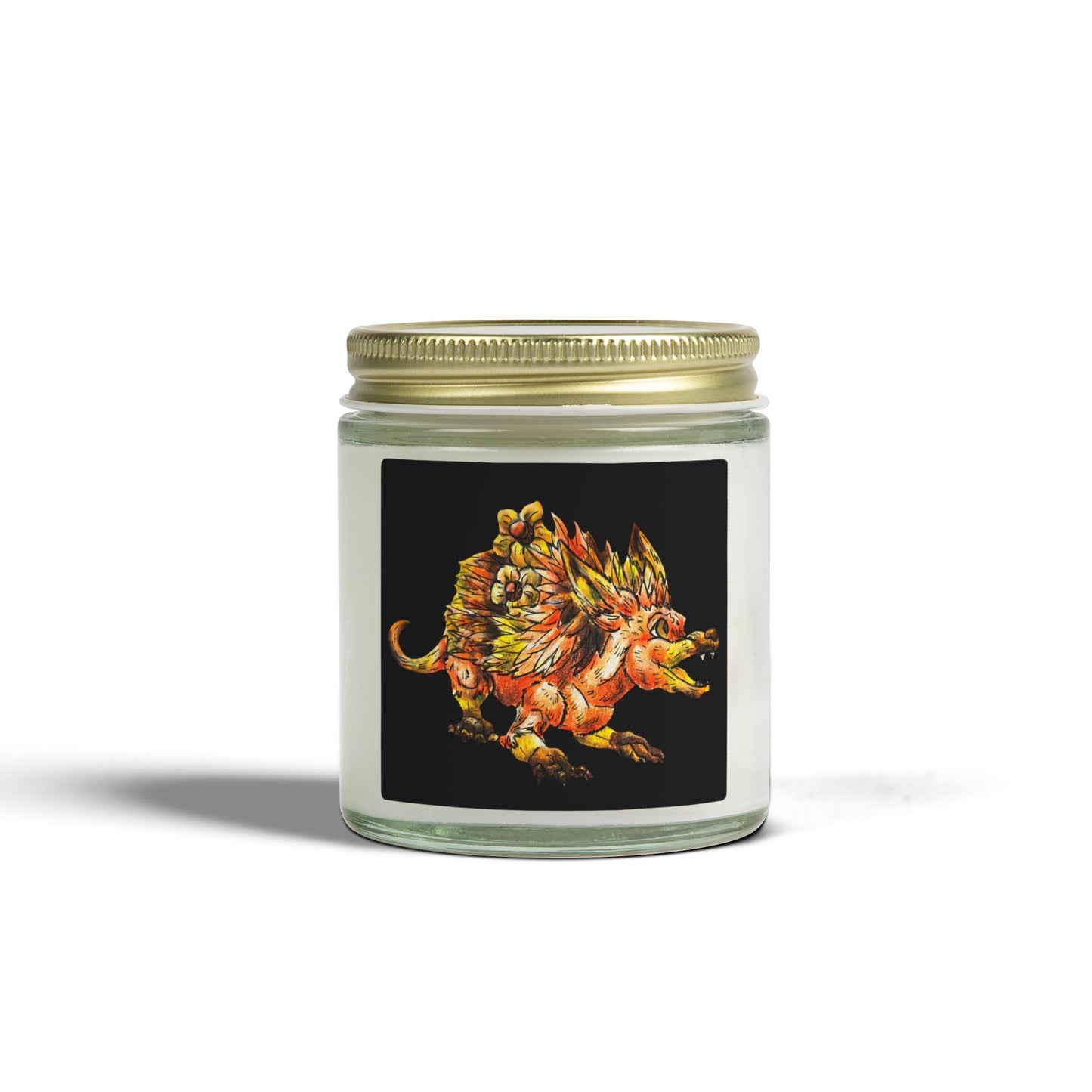 Aster the Hedgehog- Chibi Hedgehog- Cute Animal - Scented Candle