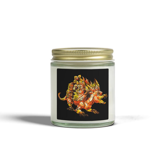 Aster the Hedgehog- Chibi Hedgehog- Cute Animal - Scented Candle