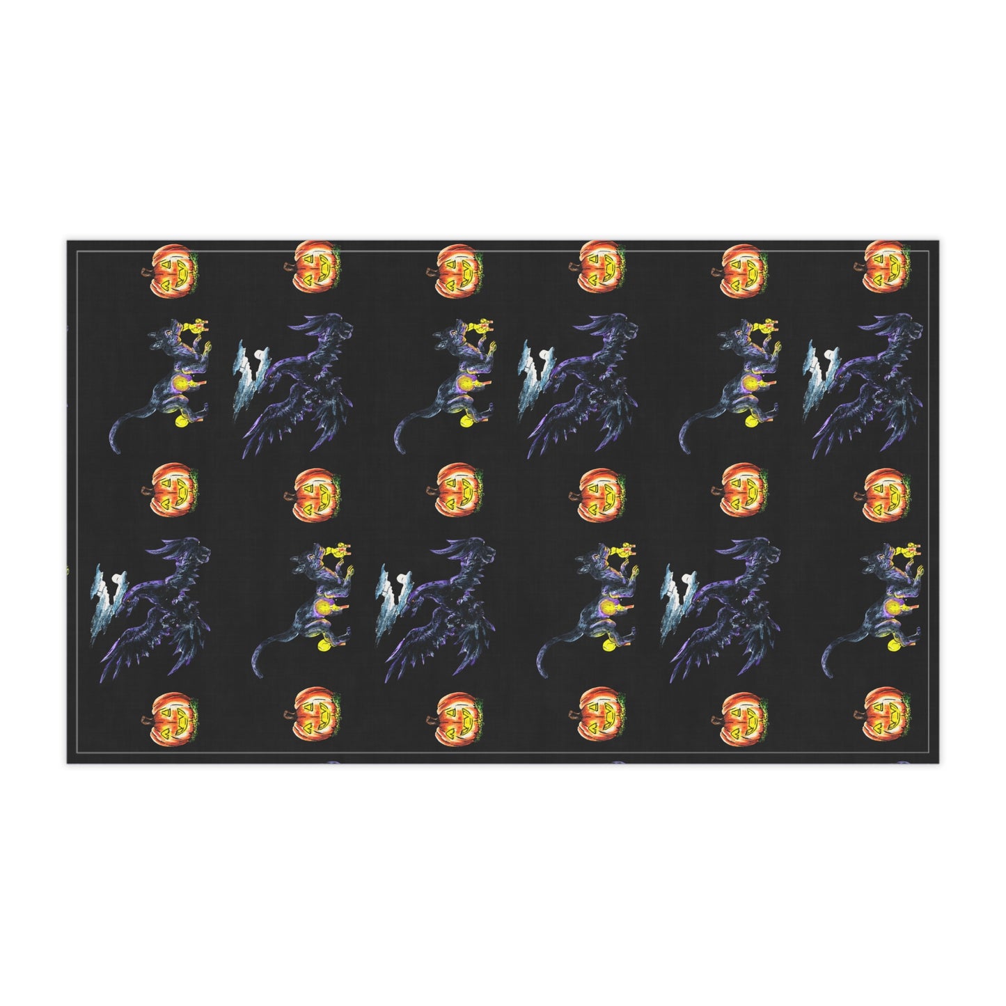 Halloween Tea Towel