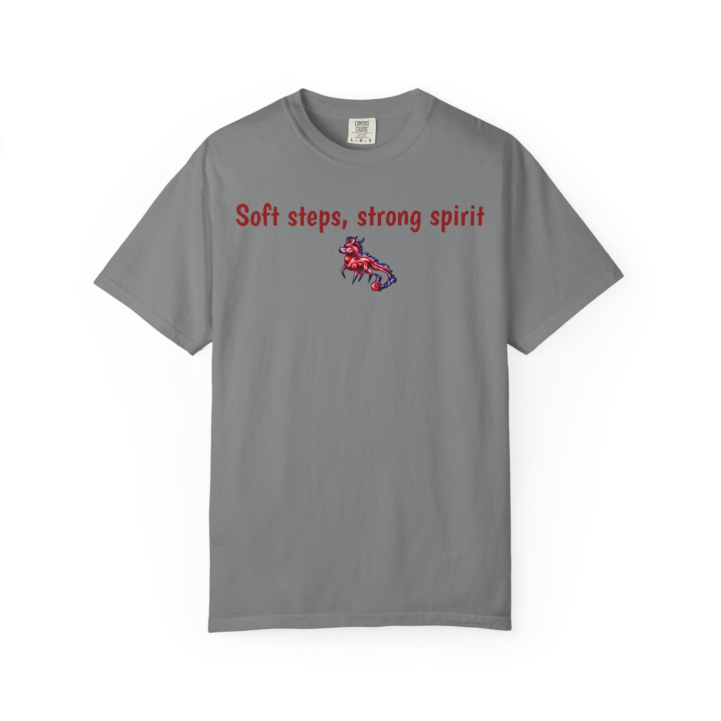Chibi Myer the Kirin- Soft steps, strong spirit T-shirt- Fantasy Nature- Mythical Creature- Kirin Lover Gift - Shirt