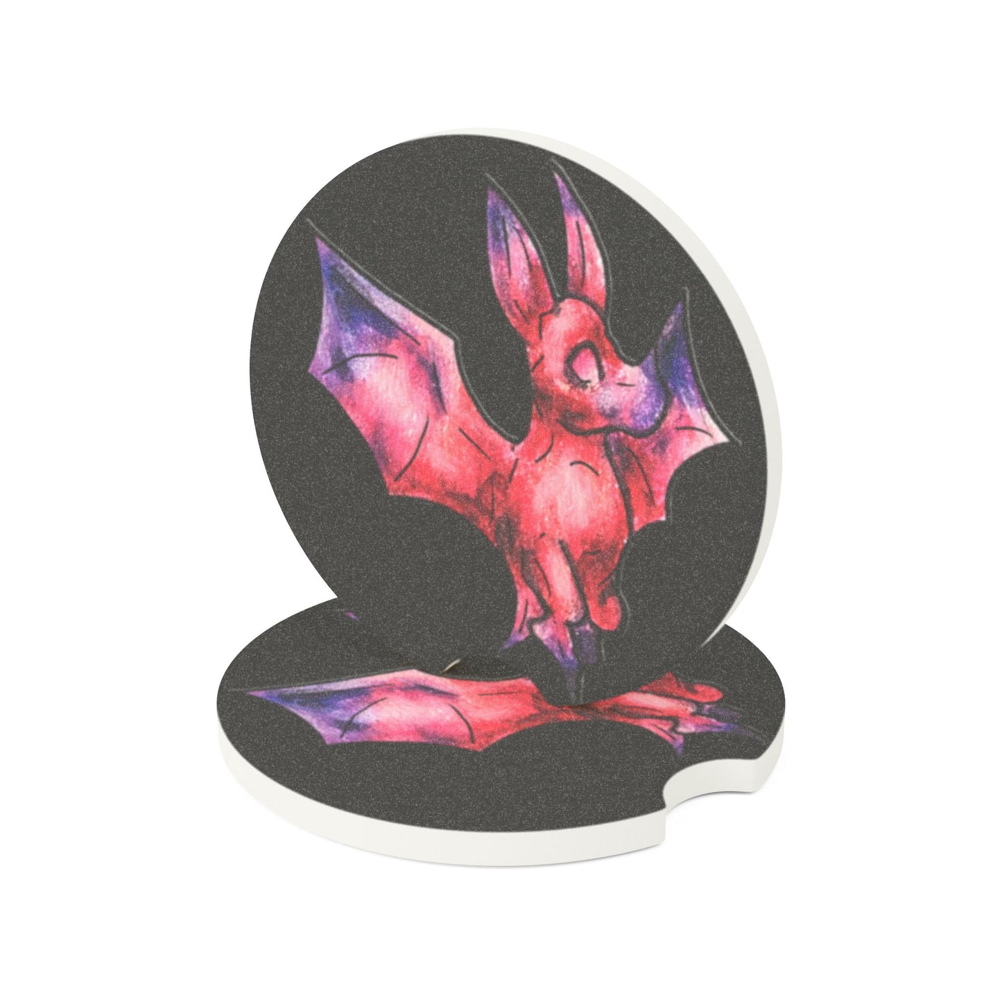 Minis Myra the Bat Soapstone Car Coaster