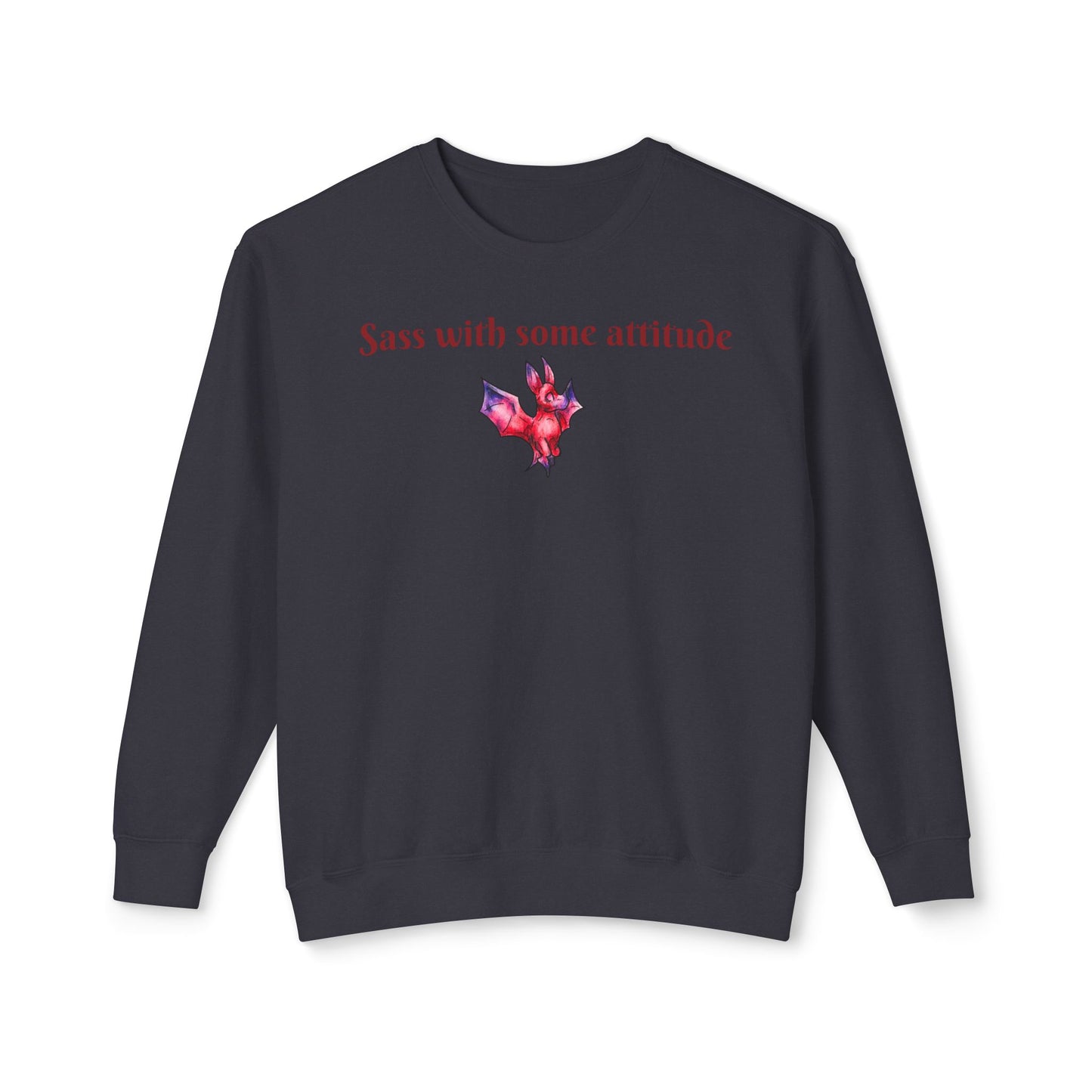Chibi Myra the Bat- Sass with Attitude- Chibi Bat- Cute Animal -Crewneck