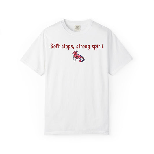 Chibi Myer the Kirin- Soft steps, strong spirit T-shirt- Fantasy Nature- Mythical Creature- Kirin Lover Gift - Shirt