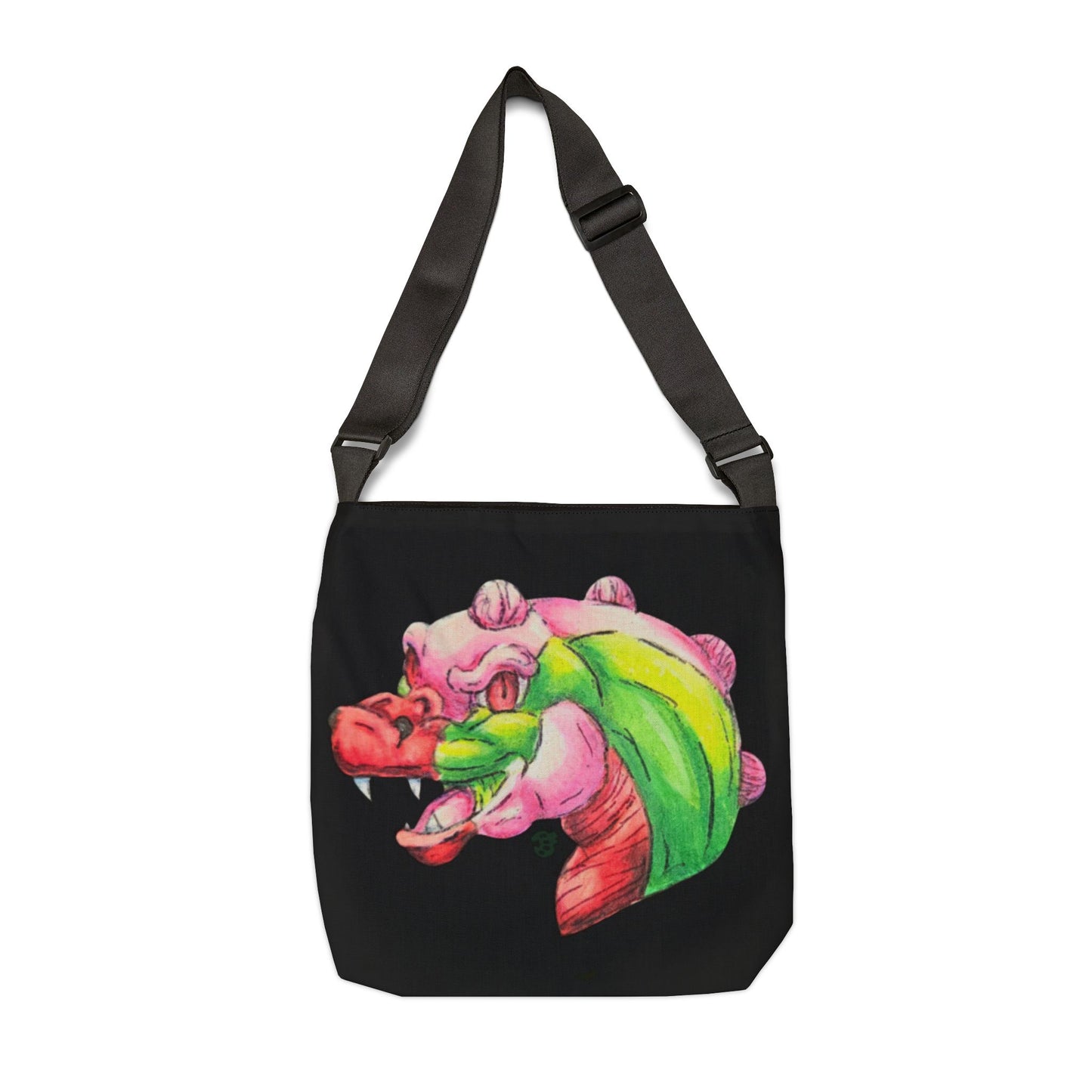 Dimetrodon Heads Adjustable Tote Bag (AOP)