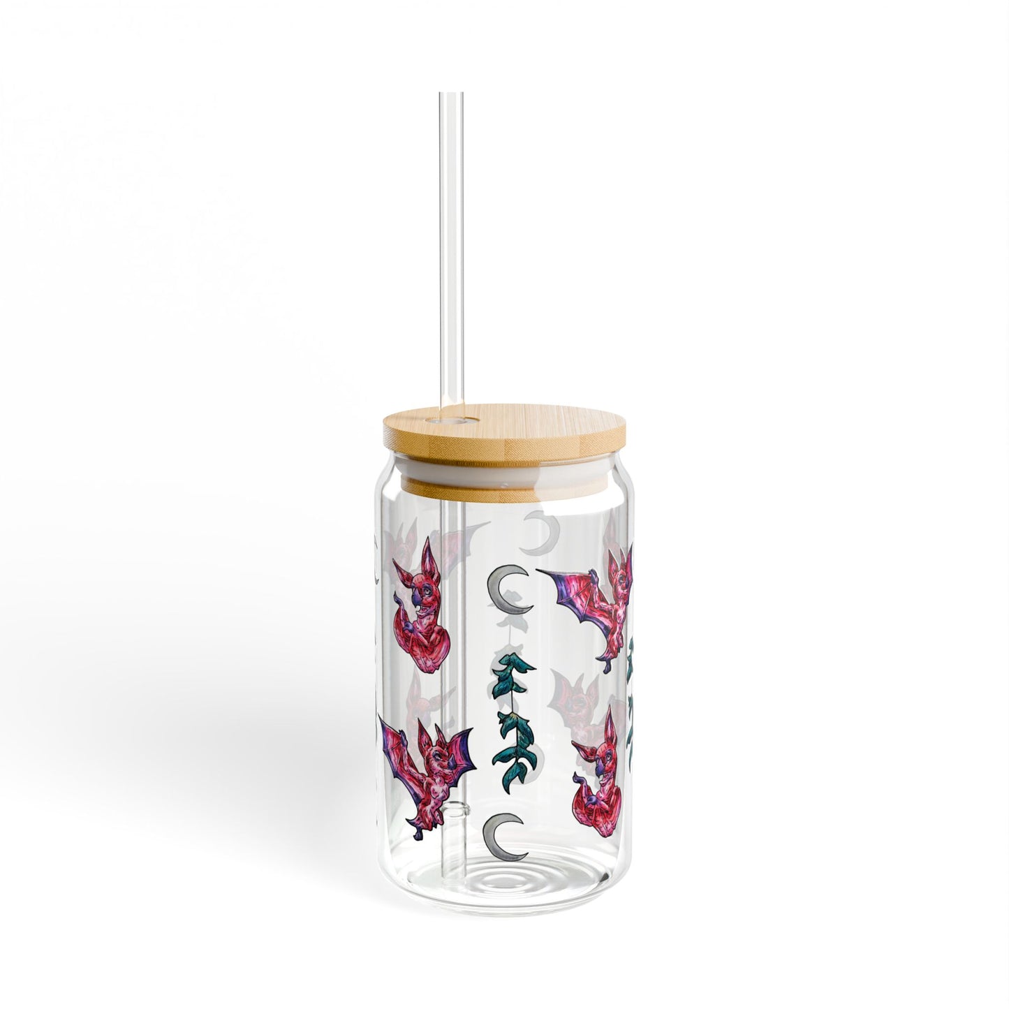 Myra the Bat Sipper Glass, 16oz