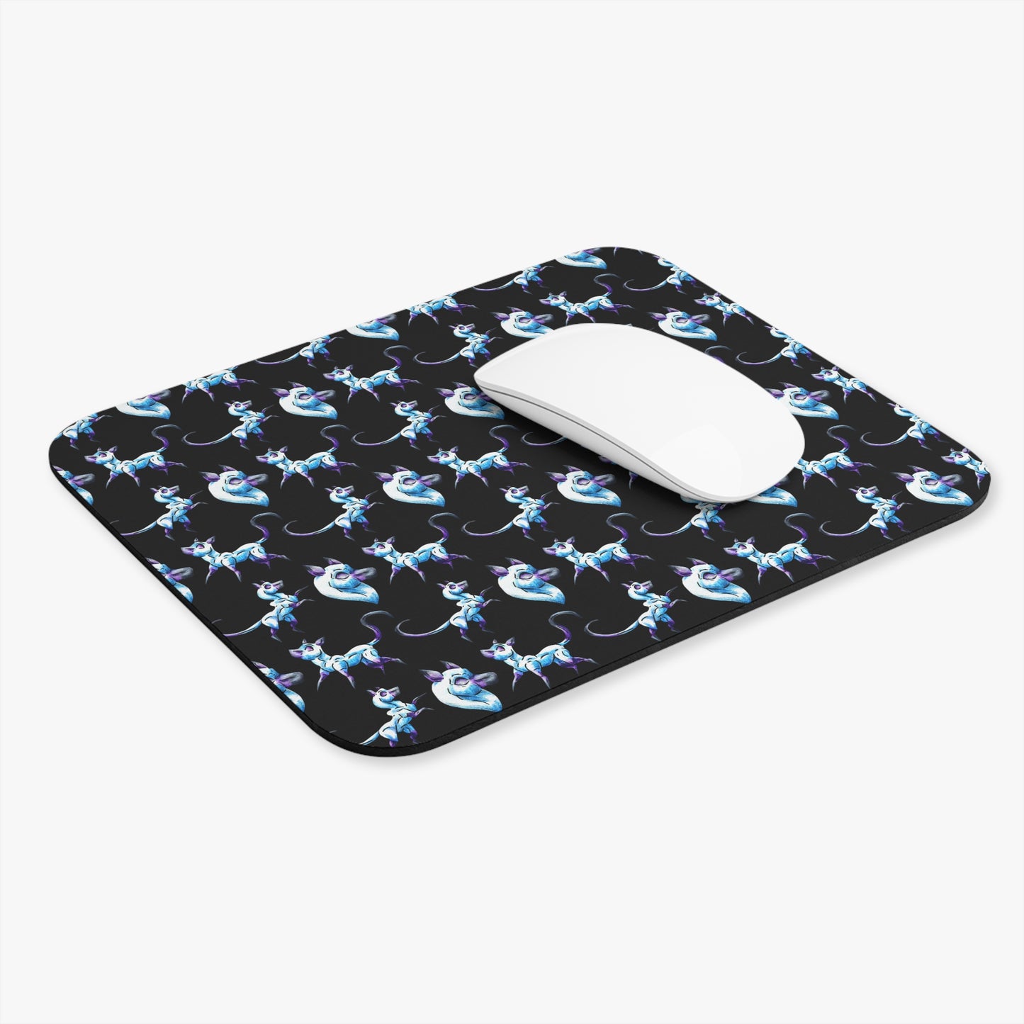 Chibi Slictine the Cat- Pattern- Fantasy Cat- Cute Creature Art- Nature Animal- Mouse Pad