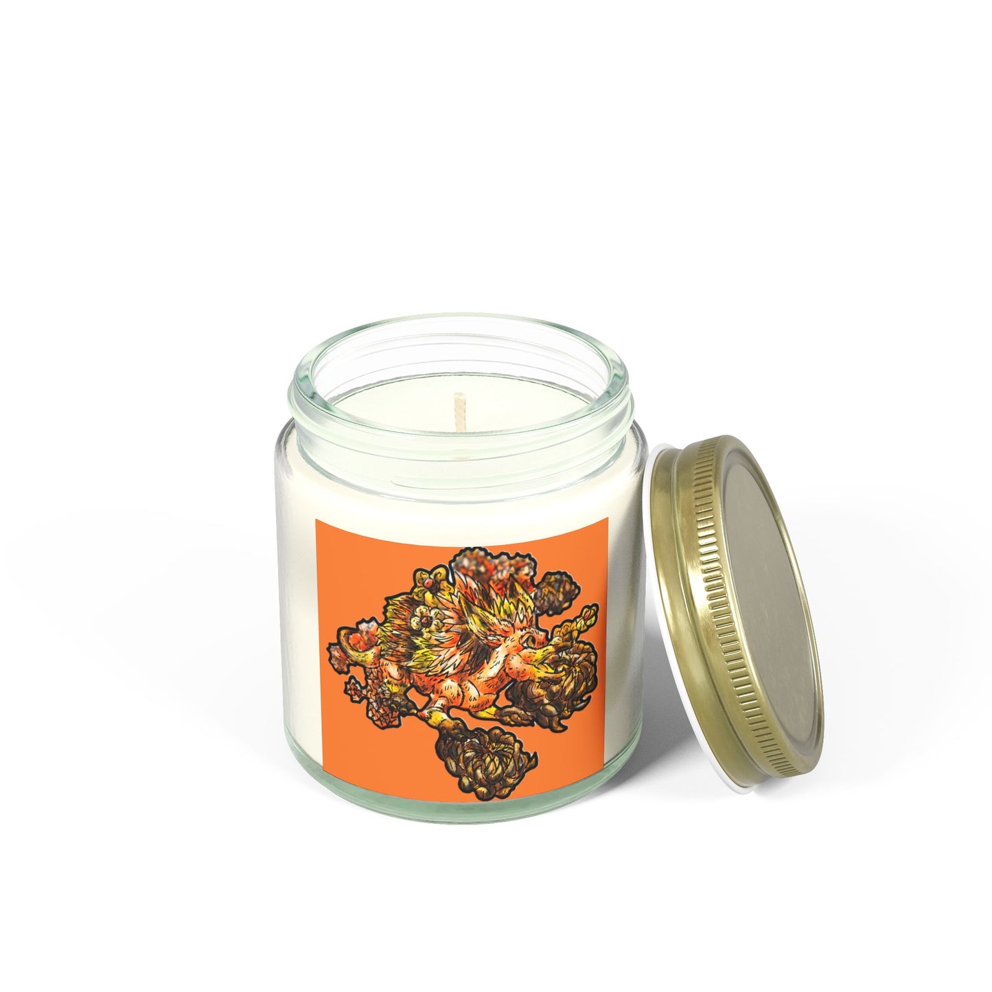 Aster the Fall Hedgehog Scented Candle