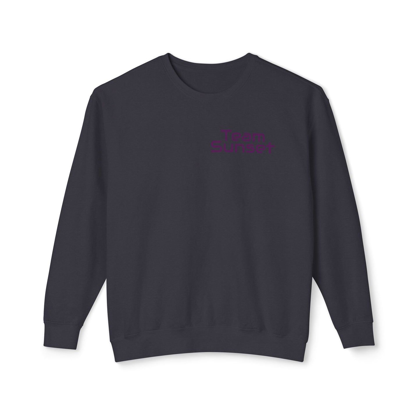 Team Sunset Hippocampus- Vibrant Ocean Fantasy Art- Marine Fantasy Illustration- Fantasy Ocean Art- Unisex Crewneck