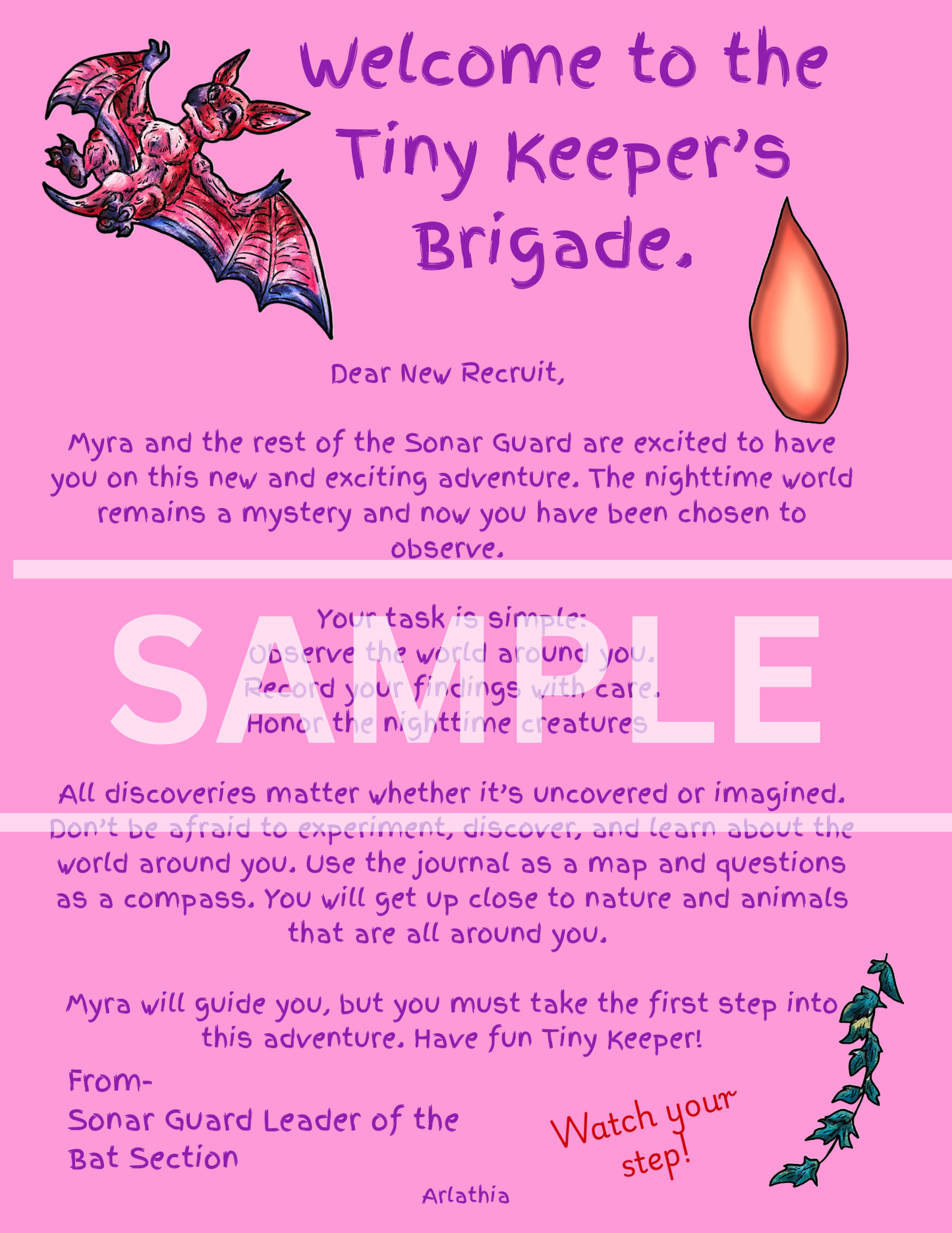 DIGITAL DOWNLOAD Myra Tiny Keeper's Kit