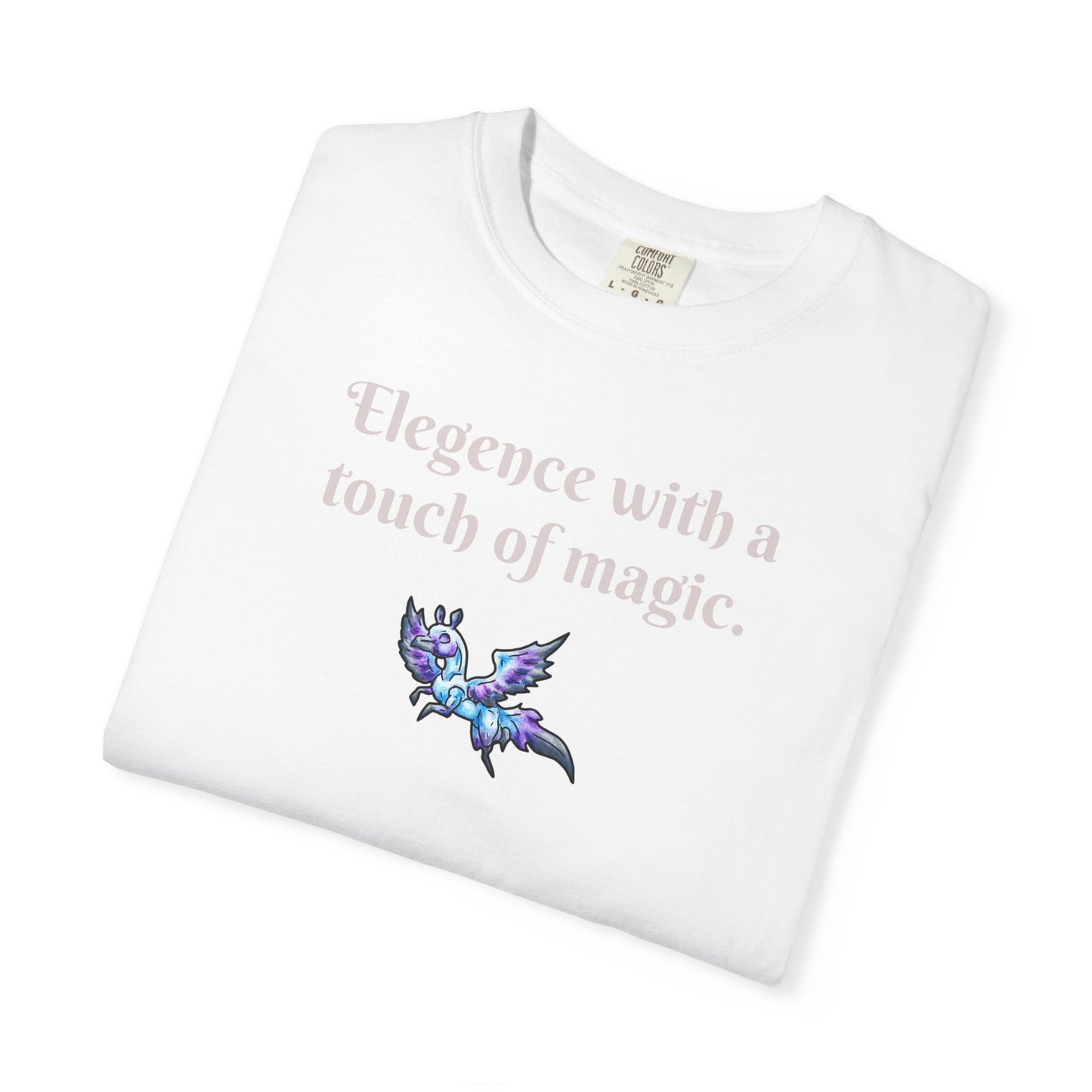 Chib Seleste the Peryton- Elegance- Fantasy Creature- White Deer Bird- T-shirt