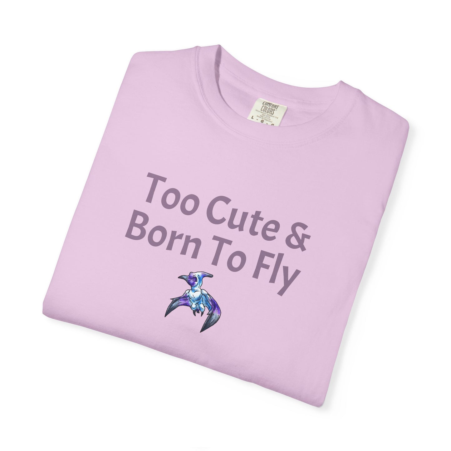 Siln – Too Cute - Pterodactyl Art -Flying Dinosaur T-shirt
