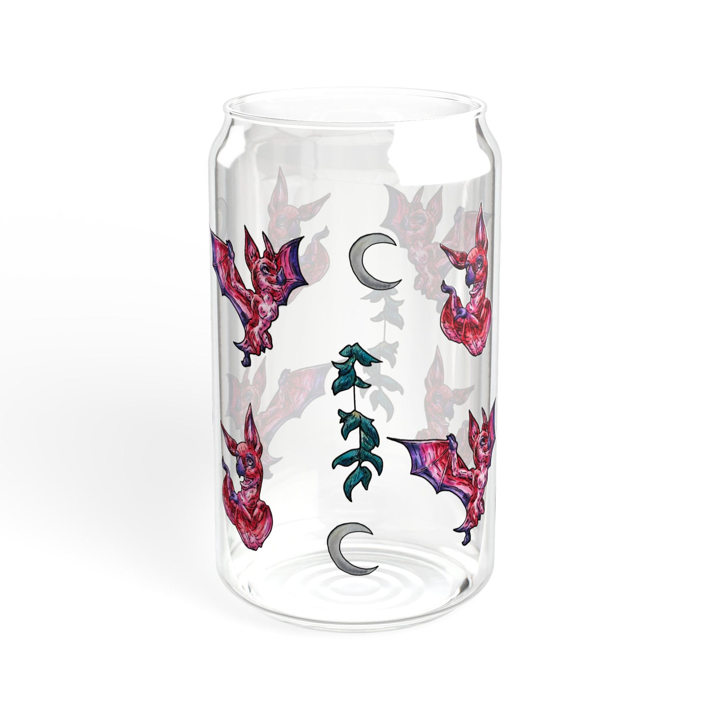 Myra the Bat Sipper Glass, 16oz