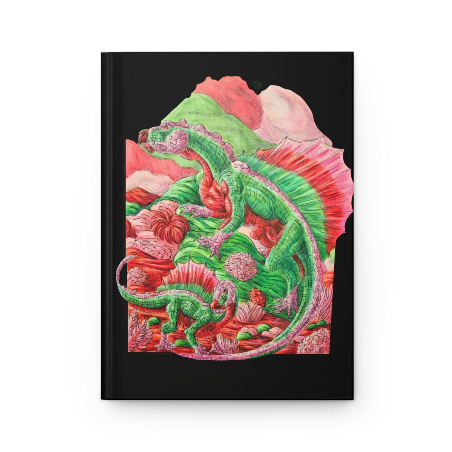 Dimetrodon Hardcover Journal Matte