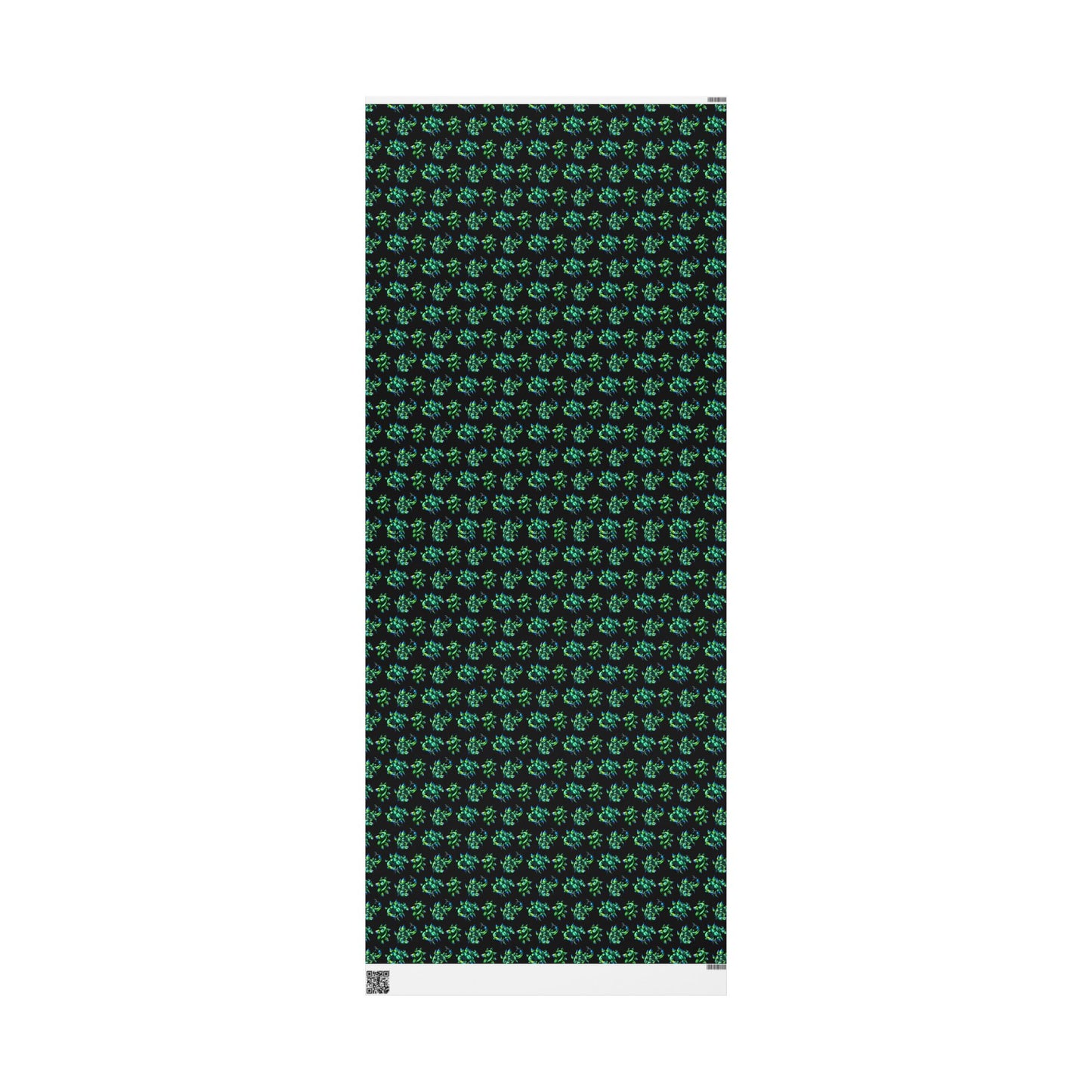 Chibi Arith the Stegosaurus Pattern - Chibi Dinosaur Art- Prehistoric Creature- Wrapping Paper
