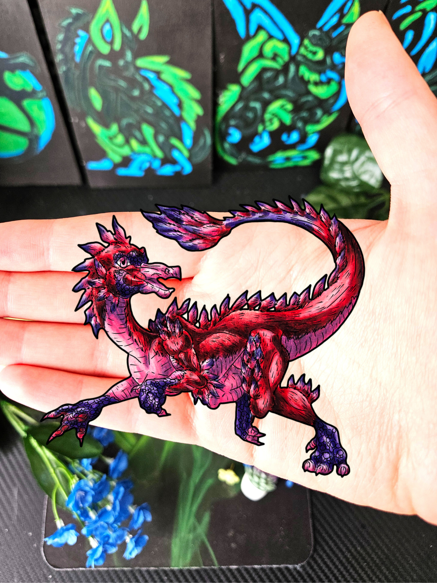 Mehr the Garudimimus Body Sticker
