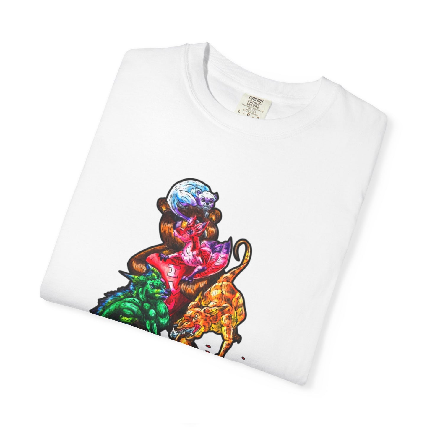 Valentine Cuties- Animal Groupings – Fantasy Animal Art – Valentine's Day Art – Valentine Lover Gift- Shirt