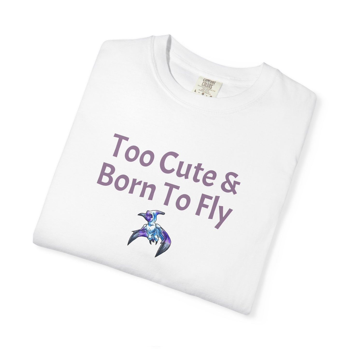 Siln – Too Cute - Pterodactyl Art -Flying Dinosaur T-shirt