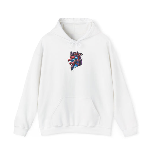 Cutesy January Dragon Head Unisex Heavy Blend™ Hooded Sweatshirt