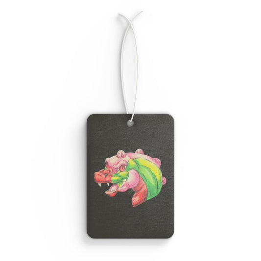 Cutesy Dimetrodon Head Car Air Freshener