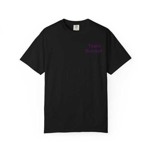 Team Sunset Hippocampus- Vibrant Ocean Fantasy Art- Marine Fantasy Illustration- Fantasy Ocean Art- T-shirt