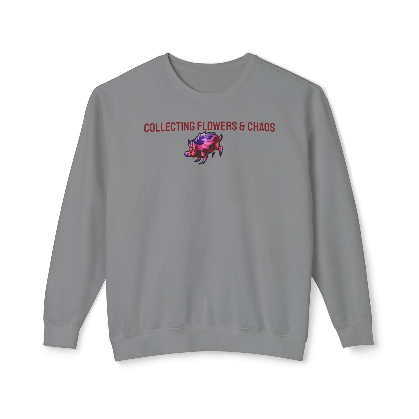 Chibi Azalea the Hedgehog- Collecting- Chibi Hedgehog- Cute Animal - Crewneck