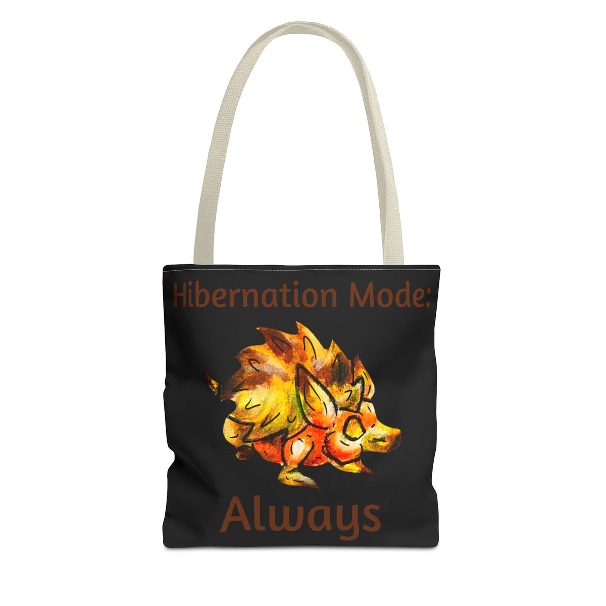 Chibi Aster the Hedgehog- Chibi Hedgehog- Cute Animal -Double-sided Tote Bag
