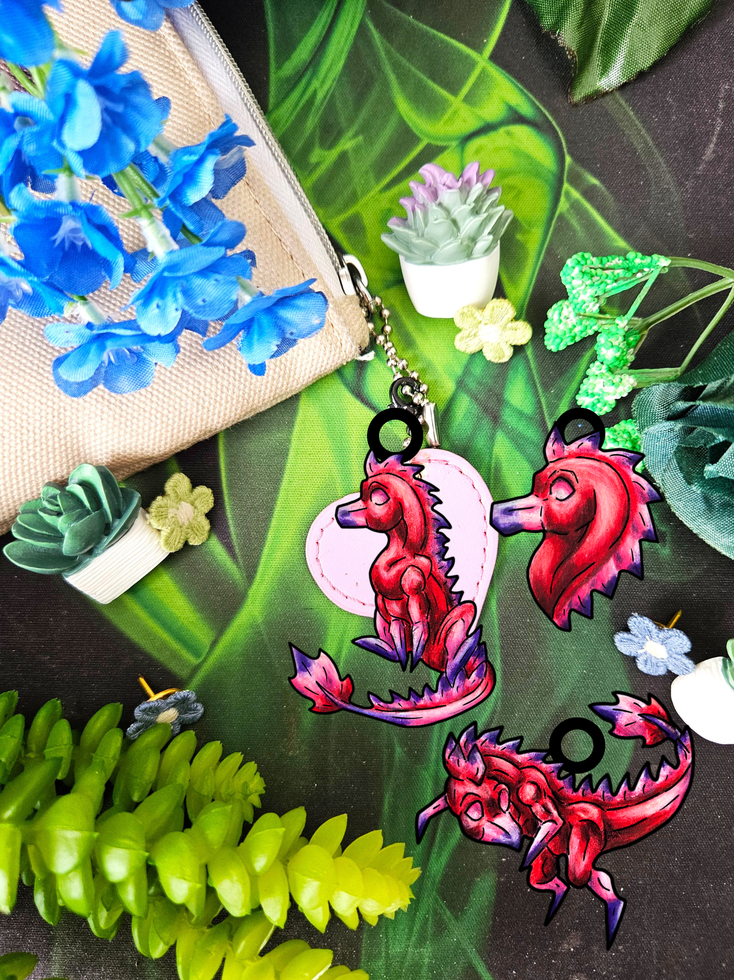 Chibi Mehr the Garudimimus 3pk Shrink Charms