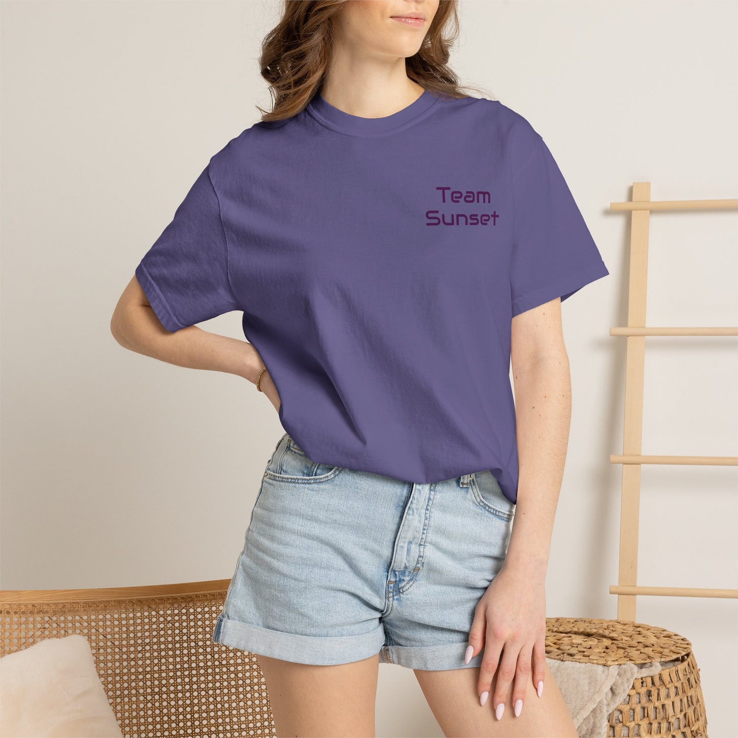 Team Sunset Hippocampus- Vibrant Ocean Fantasy Art- Marine Fantasy Illustration- Fantasy Ocean Art- T-shirt