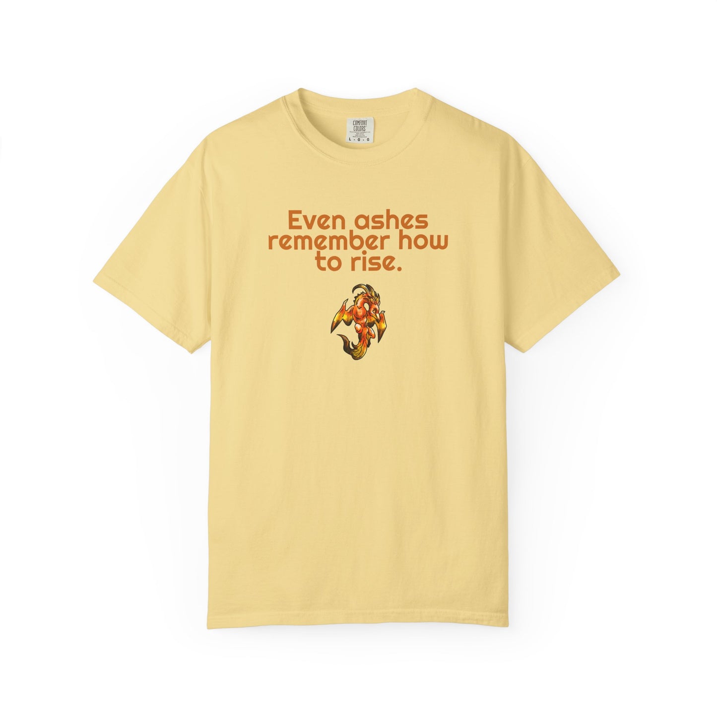 Chibi Cayene the Pheonix- Ashes Rise- Fantasy Bird Illustration- Majestic Phoenix- T-shirt