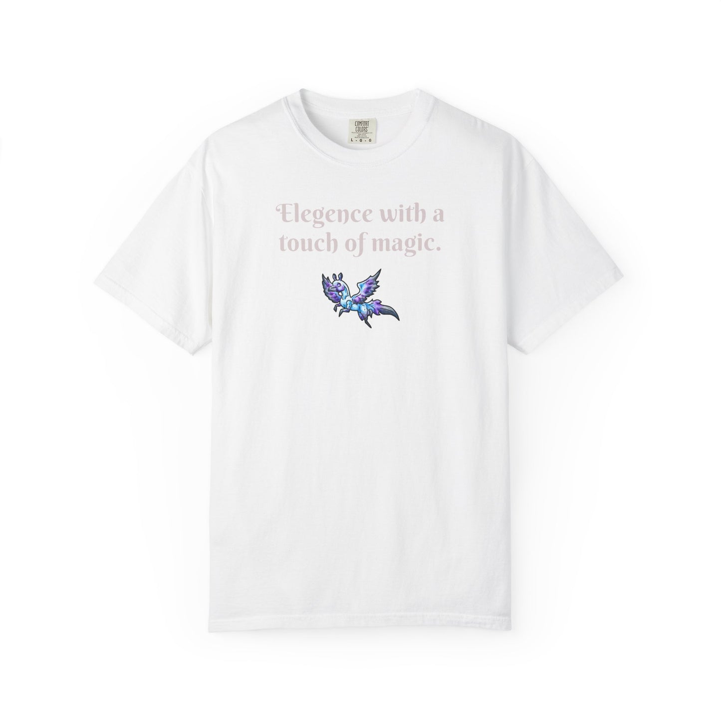 Chib Seleste the Peryton- Elegance- Fantasy Creature- White Deer Bird- T-shirt