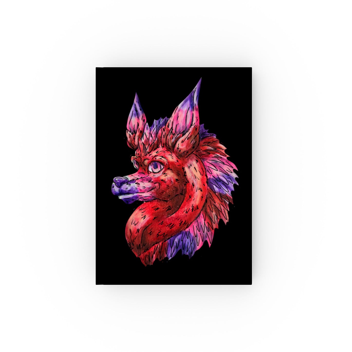 Azalea the Hedgehog Hard Backed Journal