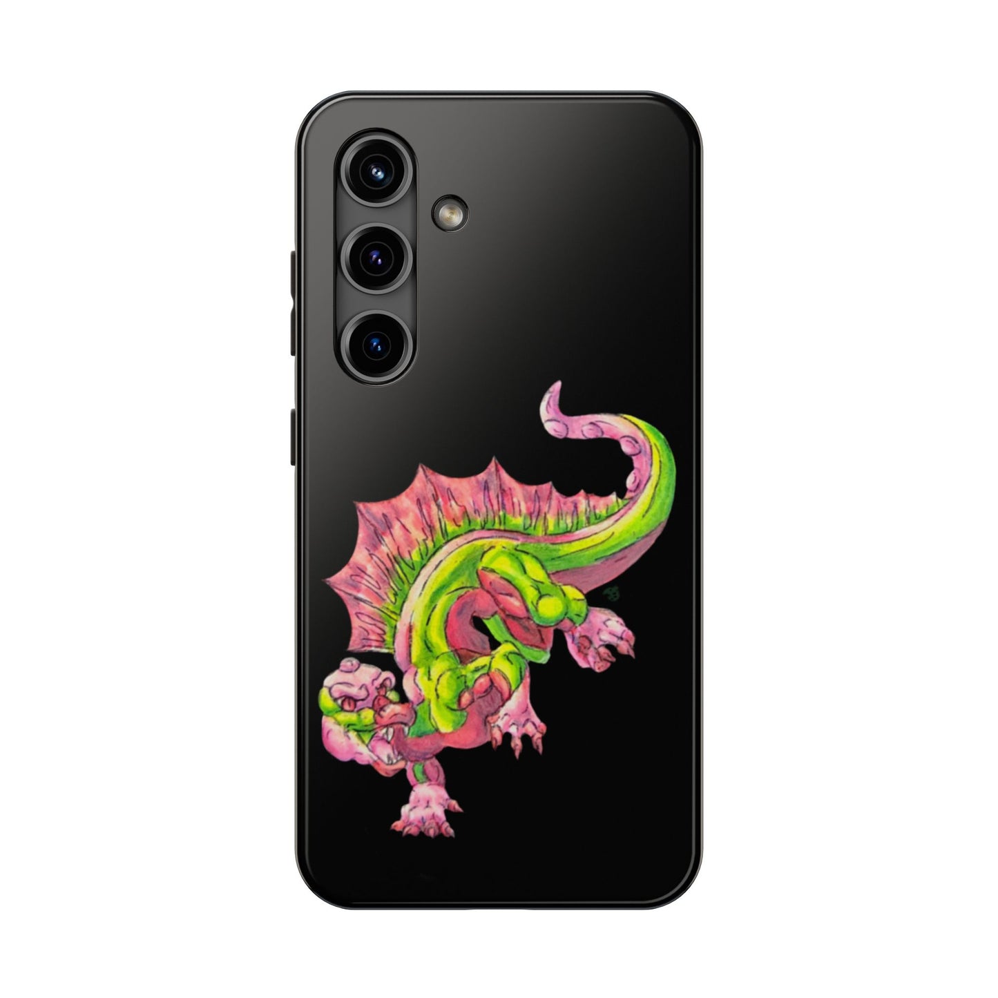 Cutesy Dimetrodon Jump Tough Phone Cases