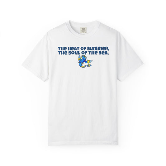 Chibi Summer Dragon- Heat & Soul- Summer Fantasy- Sunlit Tide Dragon- T-Shirt
