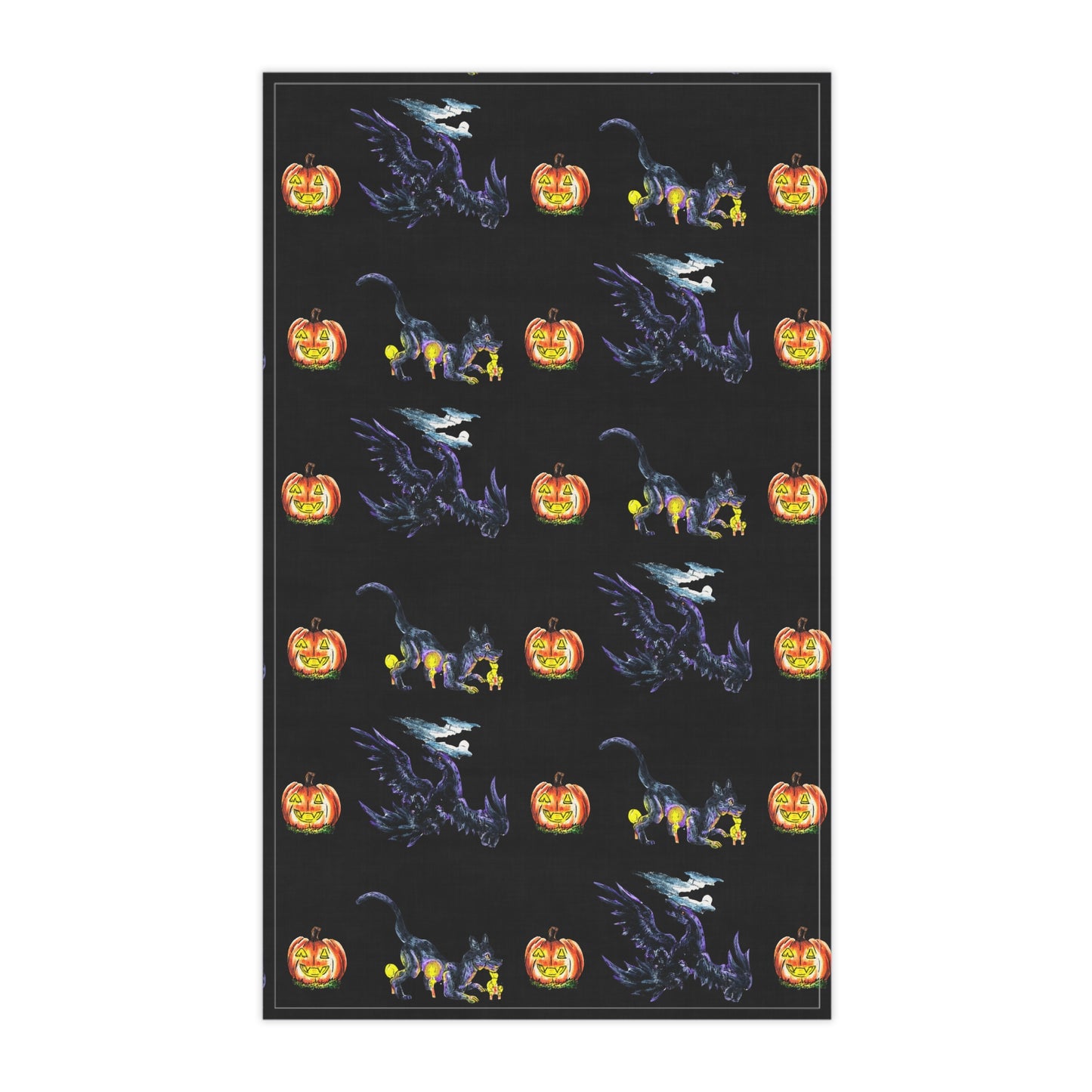 Halloween Tea Towel