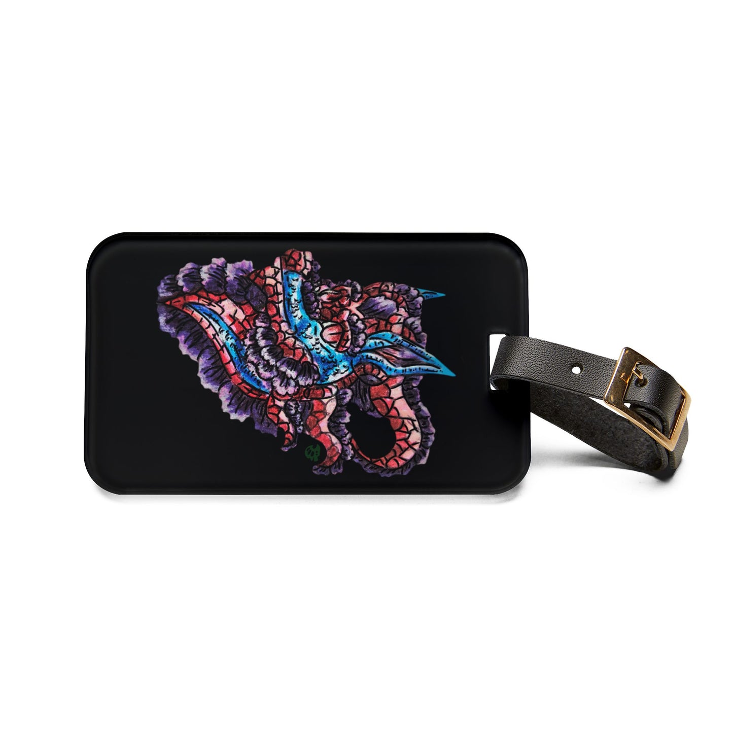 January Dragon Head Luggage Tag