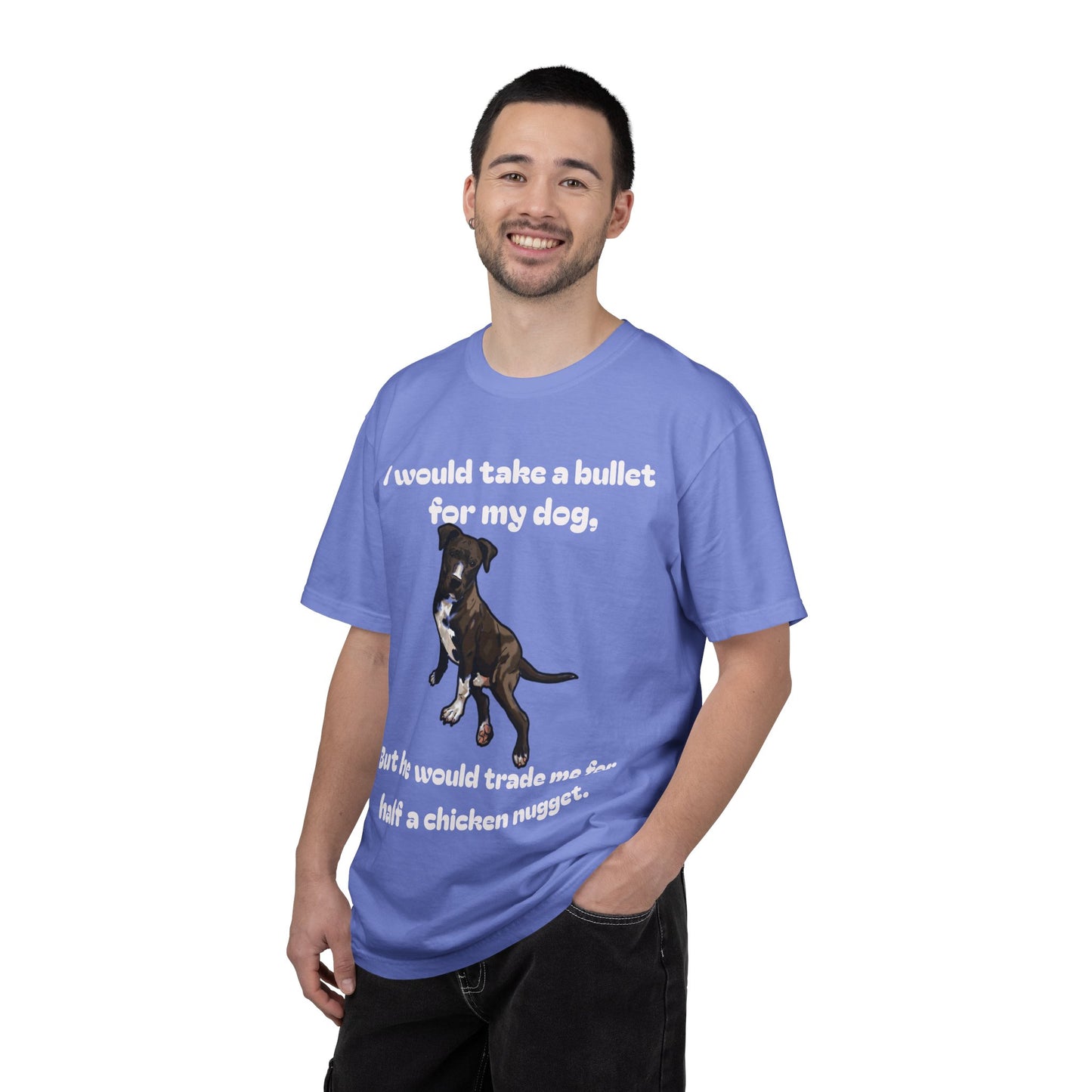 Funny Dog Shirt – Dog Mom Gift – Dog Dad Shirt – Cute Dog Lover Top - Staffy Mix