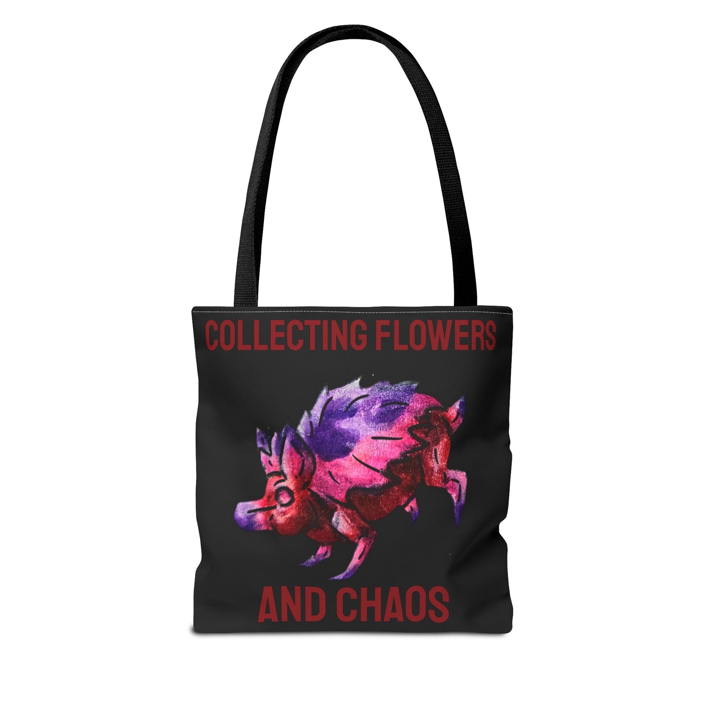 Chibi Azalea the Hedgehog- Chibi Hedgehog- Cute Animal - Double-Sided Tote Bag