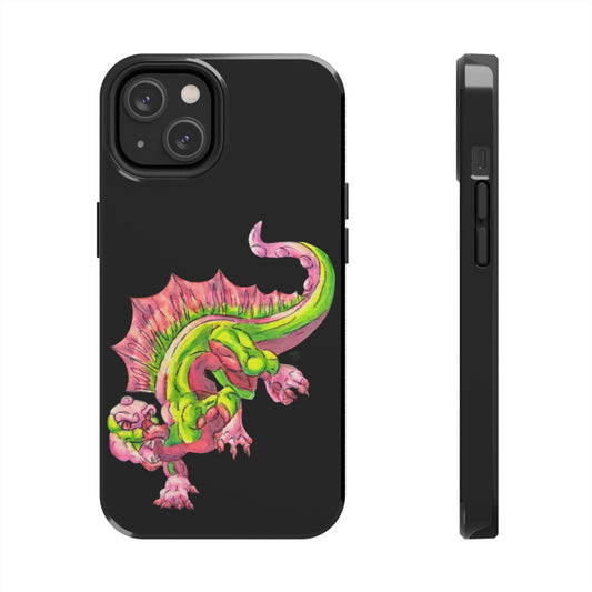 Cutesy Dimetrodon Jump Tough Phone Cases