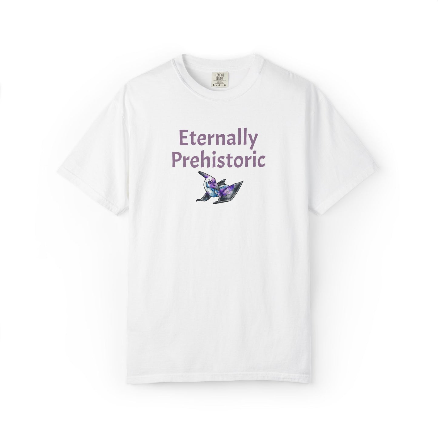 Siln – Eternally Prehistoric - Pterodactyl Art -Flying Dinosaur - Dino Lover Gift - T-shirt