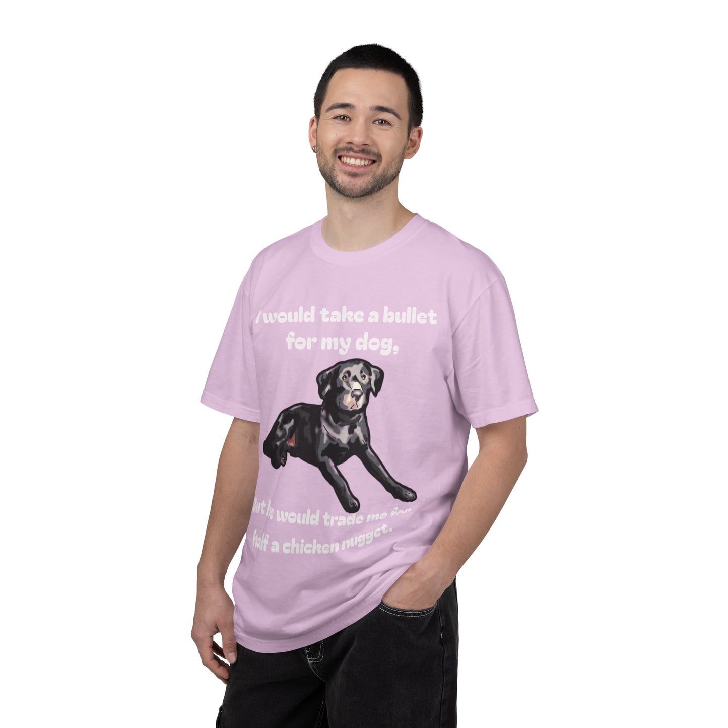 Funny Dog Shirt – Dog Mom Gift – Dog Dad Shirt – Cute Dog Lover Top- Black Lab Mix