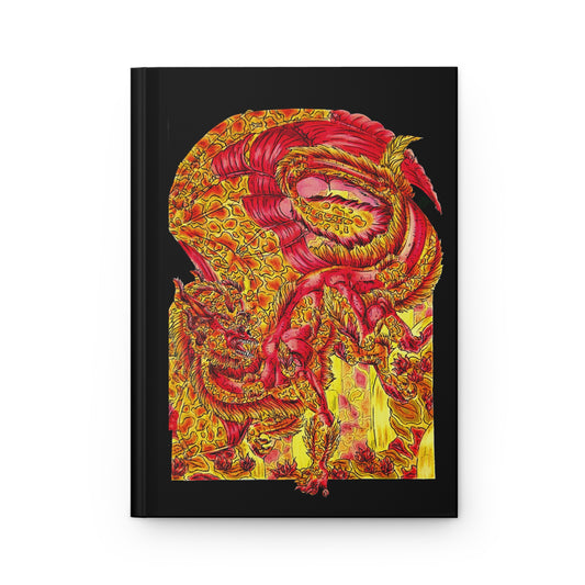 Fire Dragon Hardcover Journal Matte