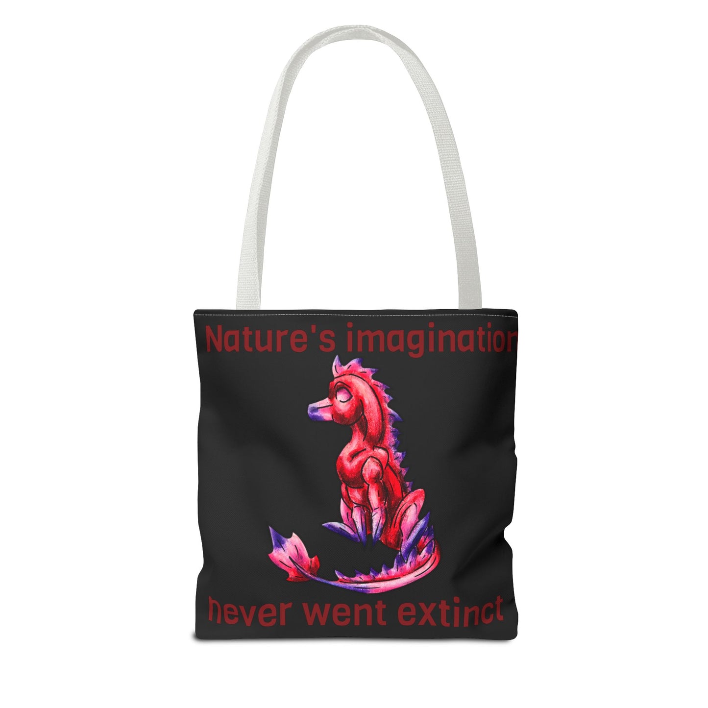 Chibi Mehr the Garudimimus- Feathered Dino- Prehistoric Dinosaur- Two-toned Tote Bag
