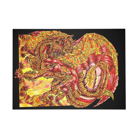 Fire Dragon 1000-Piece Puzzle