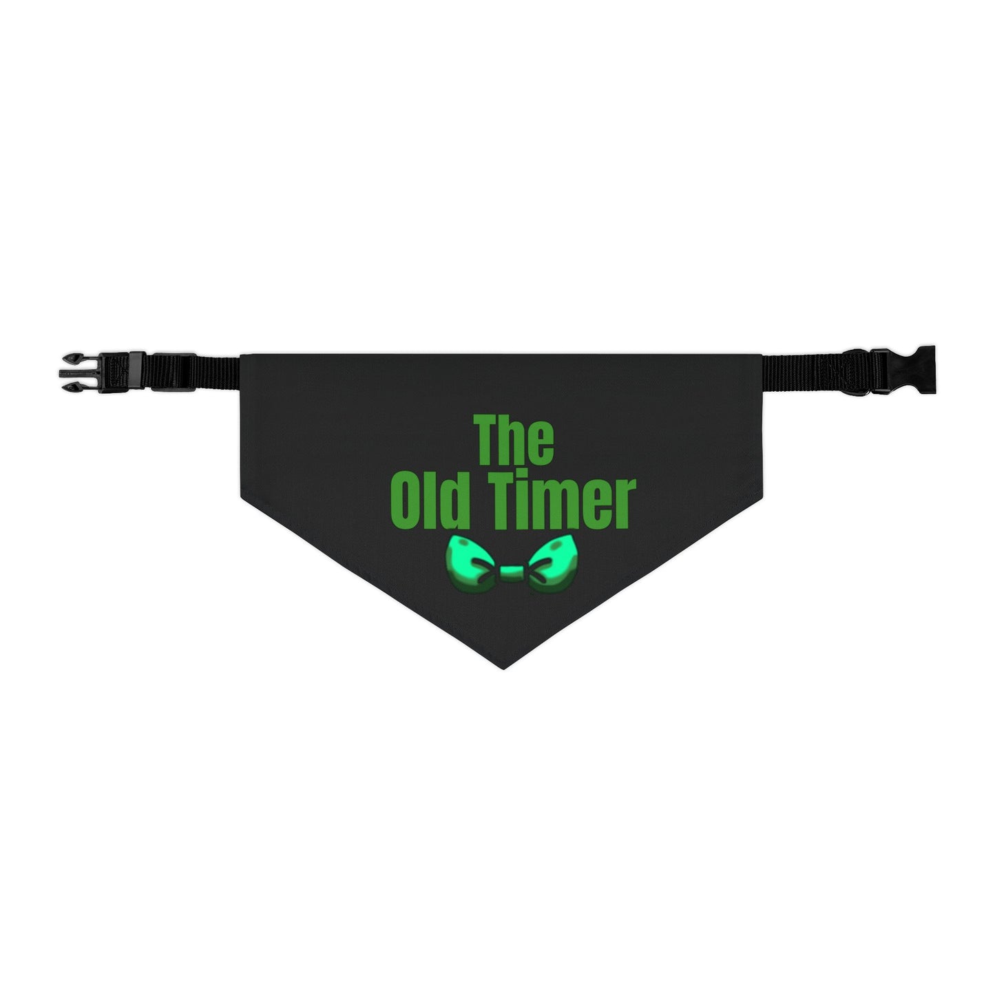 The Old Timer Pet Bandana Collar- Funny Dog Bandana - Boy