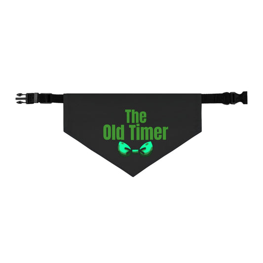 The Old Timer Pet Bandana Collar- Funny Dog Bandana - Boy